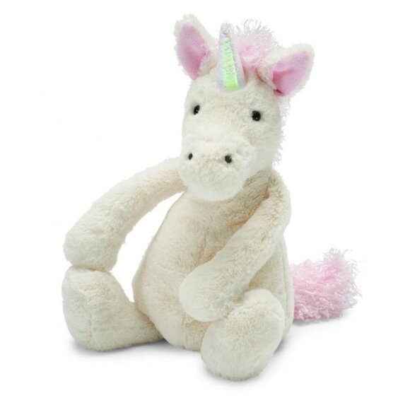 Jellycat Bashful Unicorn Stuffed Animal, Medium 12 Inches - Picture 1 of 6